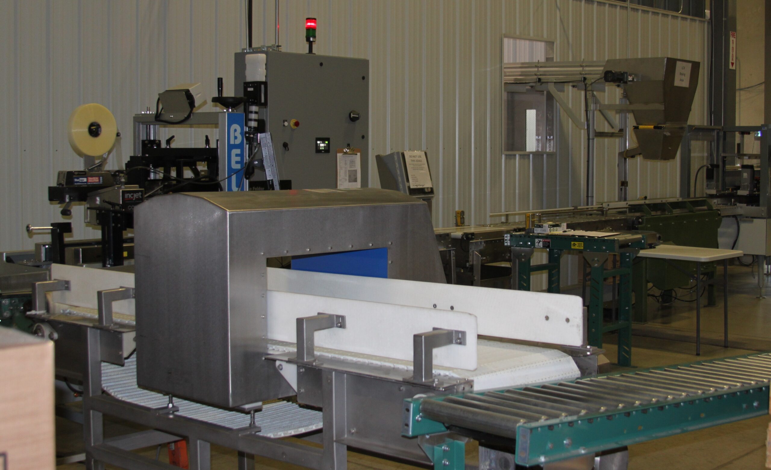 Bottling production line